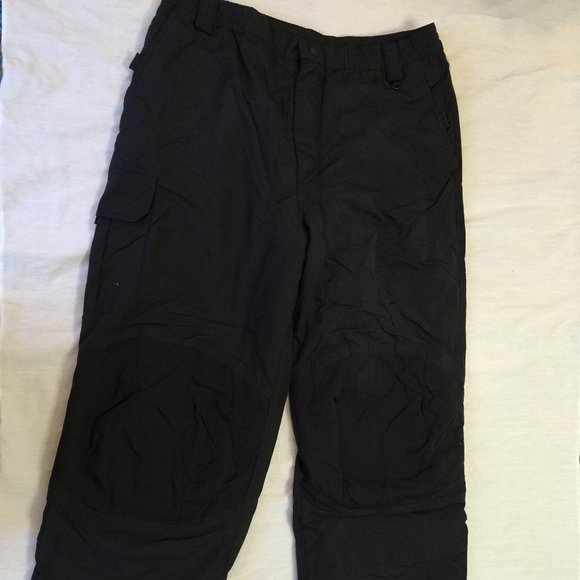 ❄️BLACK DOT WATER RESISTANT MENS NYLON SNOW PANTS SIZE XL ❄️